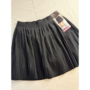 GapFit Pleated Skort Black Athletic Tennis Golf Skirt with Pockets Size S NEW